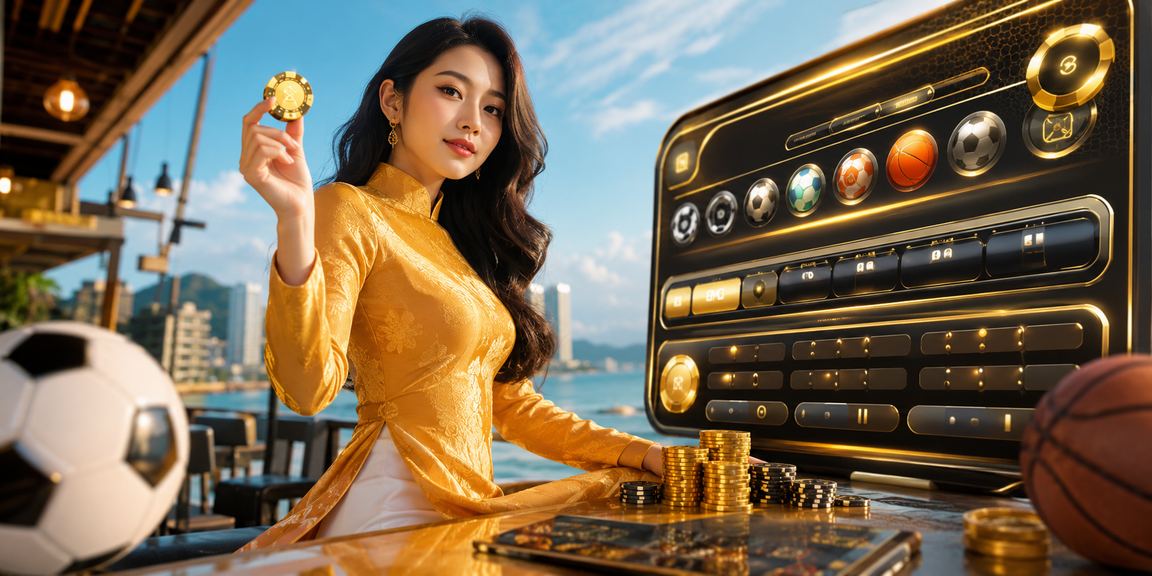 Cô gái áo dài tại Vũng Tàu tìm hiểu thông tin cá cược trực tuyến